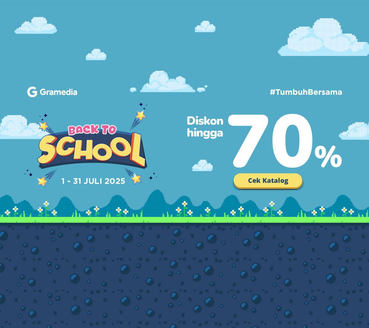 Promo Gramedia Back to School 2025